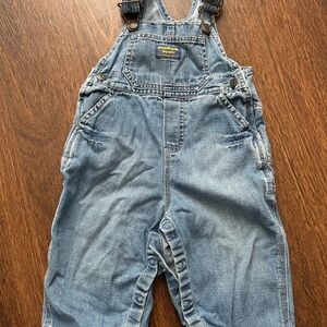 OshKosh B'gosh Light Blue Denim Overalls